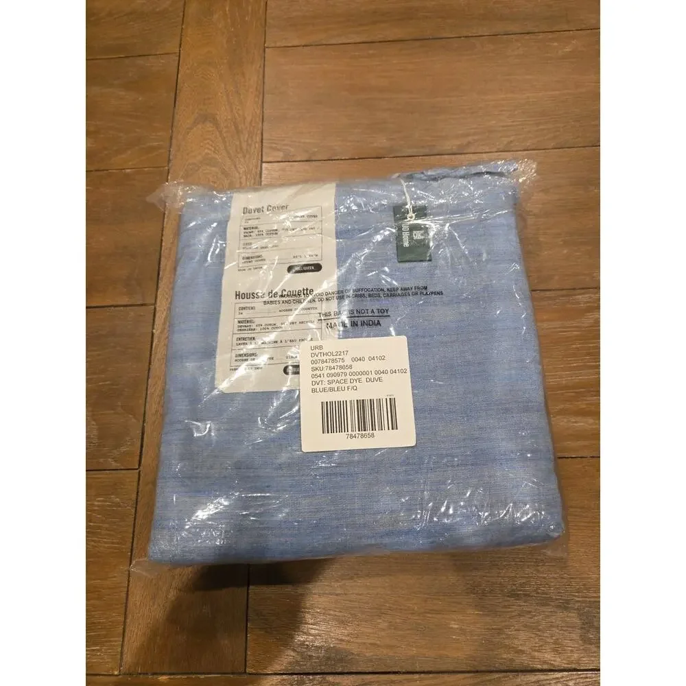 URBAN OUTFITTERS UO HOME SPACE DYE DUVE BLUE F/Q